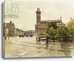 Постер Фишер Поль Raadhuspladsen, Copenhagen, 1893