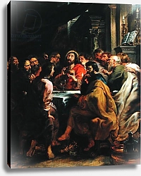 Постер Рубенс Петер (Pieter Paul Rubens) The Last Supper, 1630-32
