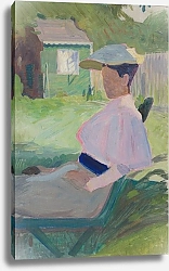 Постер Берг Ричпрд Woman on Garden Chair, Visby