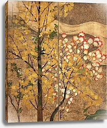 Постер Школа: Японская 17в. Autumn Tree 2
