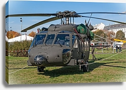 Постер Военный вертолет в Хофбурге, Вена, Австрия