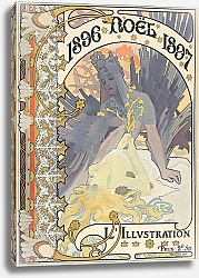 Постер Муха Альфонс L’Illustration, Noël, 1896