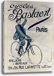Постер Тичон Ч. Cycles Bastaent Paris