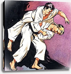 Постер Школа: Английская 20в. Black Belt Judo