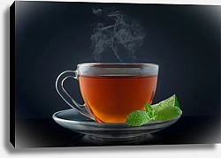 Постер Чай с мятой и лаймом