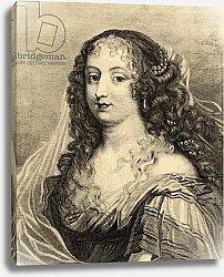 Постер Школа: Француские 17в. Marie de Rabutin-Chantal Madame de Sevigne
