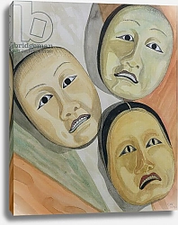 Постер Хаббард-Форд Кэролин Oriental Masks