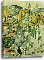 Постер Сезанн Поль (Paul Cezanne) Вид на Гарданну