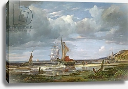 Постер Воллмер Адольф The Elbe at Blankenesee, 1844