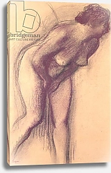 Постер Дега Эдгар (Edgar Degas) Female Standing Nude