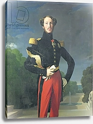 Постер Ингрес Джин Ferdinand-Philippe Duke of Orleans in the Park at Saint-Cloud, 1843