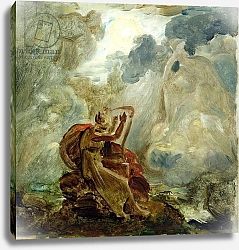 Постер Жерар Франсуа Ossian Conjures Up the Spirits with His Harp on the Banks of the River of Lora, c.1811