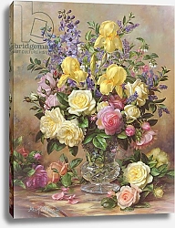 Постер Уильямс Альберт (совр) June's Floral Glory