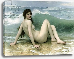 Постер Бугеро Вильям (Adolphe-William Bouguereau) La Vague, 1896