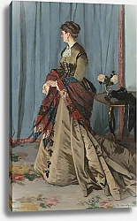 Постер Моне Клод (Claude Monet) Портрет миссис Годиберт