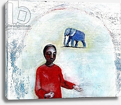 Постер Садбери Джиджи (совр) Blue Elephant Day, 2004,