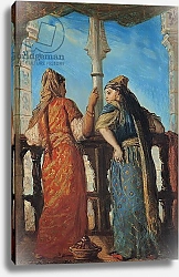 Постер Чассеро Теодор Jewish Women at the Balcony, Algiers, 1849