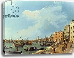 Постер Каналетто (Giovanni Antonio Canal) The Riva Degli Schiavoni, 1724-30