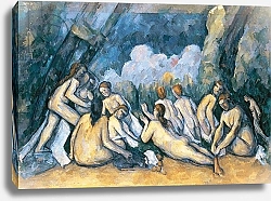 Постер Сезанн Поль (Paul Cezanne) The Large Bathers, c.1900-05