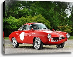 Постер Alfa Romeo Giulia 1600 Sprint Speciale '1963–65