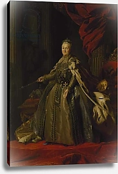 Постер Рослин Александр Portrait of Catherine II, 1776-77
