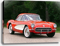 Постер Corvette C1 '1956–57