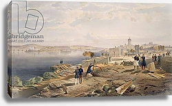 Постер Симпсон Вильям Sebastopol from the Rear of Fort Nicholas, plate from 'The Seat of War in the East', pub. by Paul & Dominic Colnaghi & Co., 1856