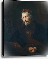 Постер Рембрандт (Rembrandt) Пожилой мужчина