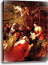 Постер Рубенс Петер (Pieter Paul Rubens) Поклонение волхвов 4
