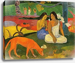 Постер Гоген Поль (Paul Gauguin) Arearea, 1892