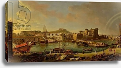 Постер Виттель Гаспар The Port at Naples, 1711