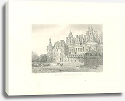Постер Chateau de Chambord Loir-et-Cher