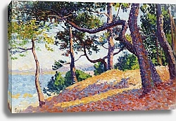 Постер Люс Максимильен Landscape in Saint-Tropez, 1892