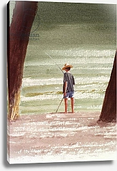 Постер Селигман Линкольн (совр) Henry Fishing, 1990