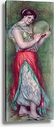 Постер Ренуар Пьер (Pierre-Auguste Renoir) Dancing Girl with Tambourine, 1909