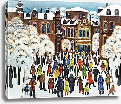 Постер Недельчев Ради (совр) Winter Day in the City, 1975