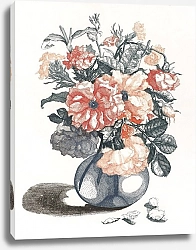 Постер Тейлер Иоханнес Цветы в вазе (1688-1698) 2