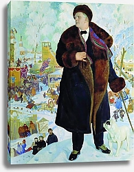 Постер Кустодиев Борис Портрет Шаляпина