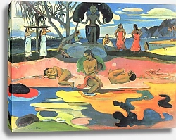Постер Гоген Поль (Paul Gauguin) Воскресенье (Mahana no atua)