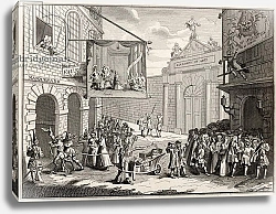 Постер Хогарт Уильям Masquerades and Operas, Burlington Gate, from 'The Works of Hogarth', published 1833