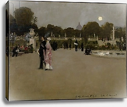 Постер Серджент Джон Luxembourg Gardens at Twilight, 1879