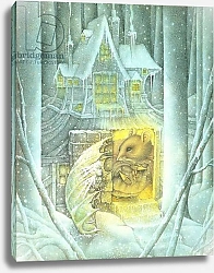 Постер Андерсон Уэйн Thumbelina and Mouse in Snow