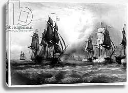 Постер Школа: Английская 18в. John Paul Jones's 'Ranger' Ship, 1793