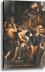 Постер Тициан (Tiziano Vecellio) Christ Crowned with Thorns