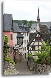 Постер Фахверковые дома в старом городе Лимбург-ан-дер-Лан
