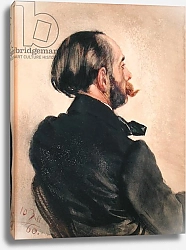 Постер Мензель Адольф Richard, the Brother of the Artist, 1860