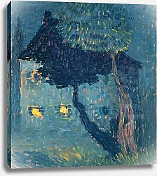 Постер Явленский Алексей Cottage in the Woods, 1903