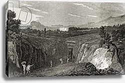 Постер Школа: Французская 18в. Excavation leading to the remains of Herculaneum
