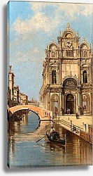 Постер Брандис Антуанетта Venice, a View of Campo Santi Giovanni e Paolo
