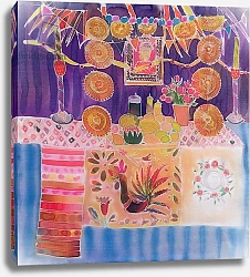 Постер Саймон Хилари (совр) Mexican Shrine with Frida Kahlo, 2006